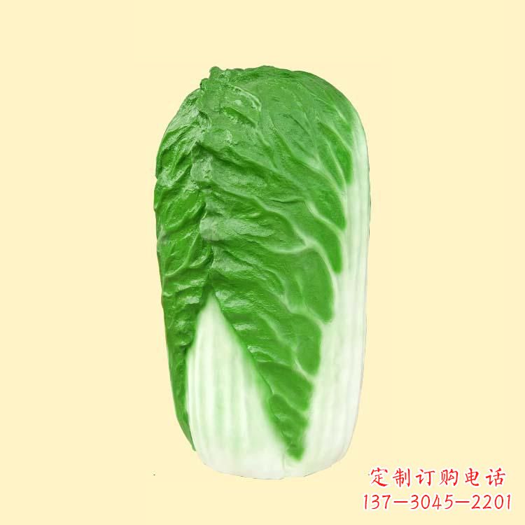 长沙玻璃钢大白菜雕塑