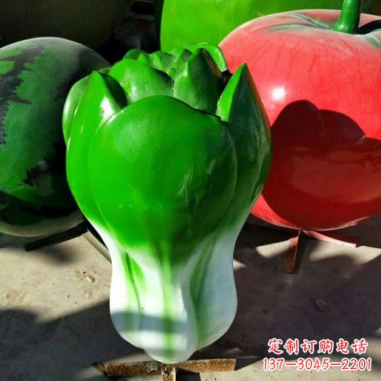 长沙招财大白菜雕塑