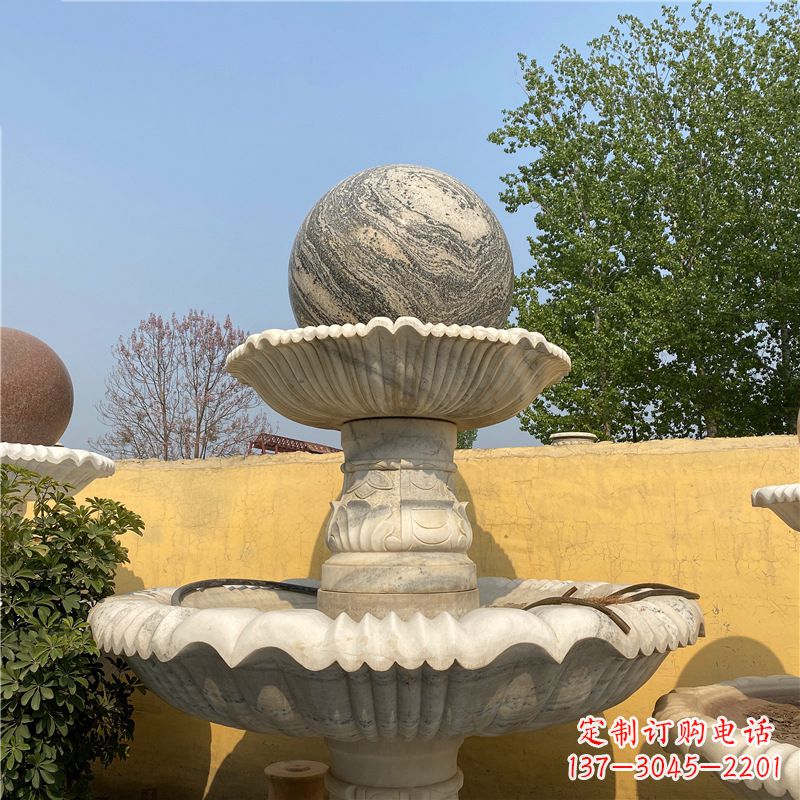 长沙白龙石喷泉雕塑