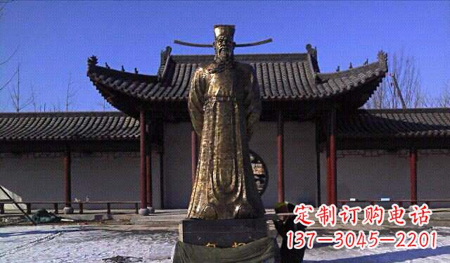 长沙包拯古代名人铜雕