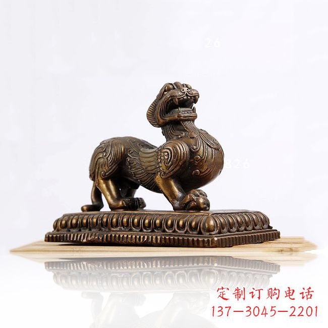 长沙狴犴雕塑把古老文化的精髓融入现代艺术