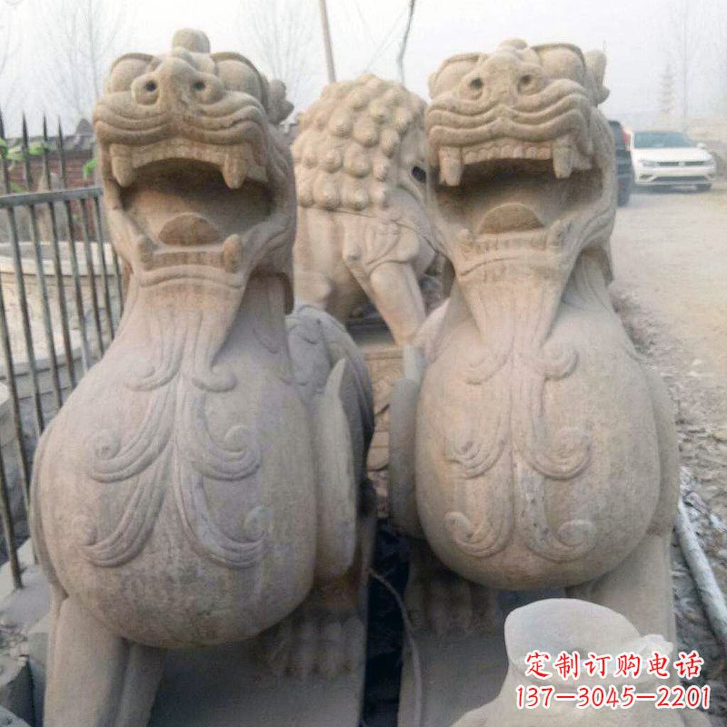 长沙狴犴仿古石雕塑
