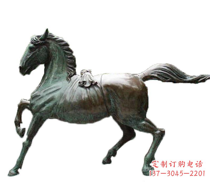 长沙别墅动物飞马铜雕摆件