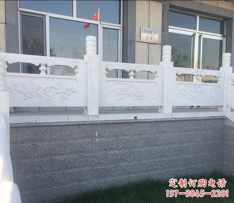 长沙经典汉白玉栏板