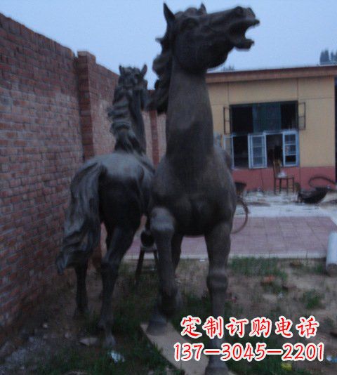 长沙精美铜雕动物马