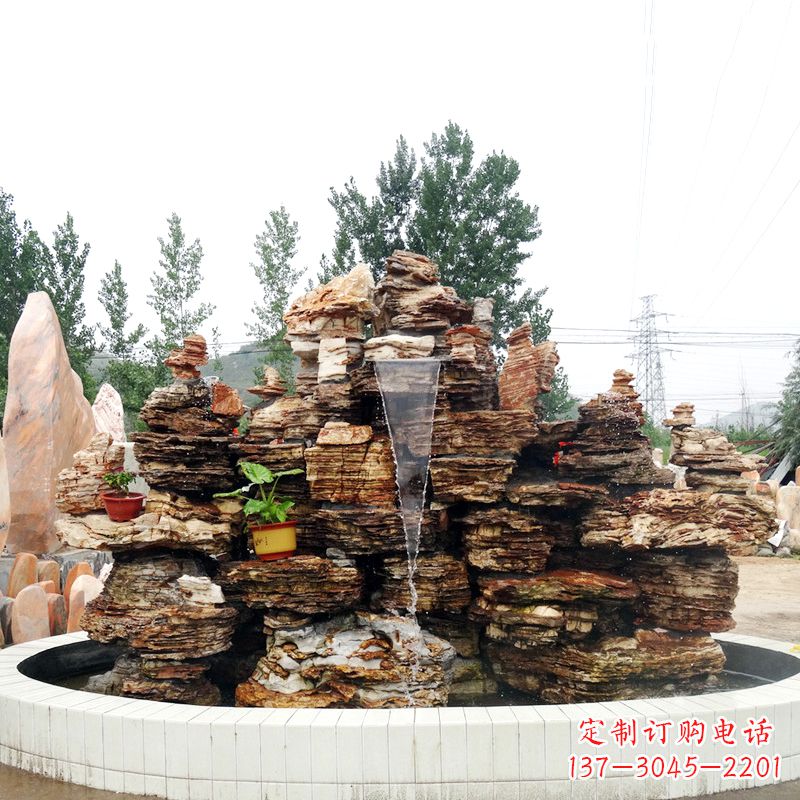 长沙精美假山,点缀您的别墅