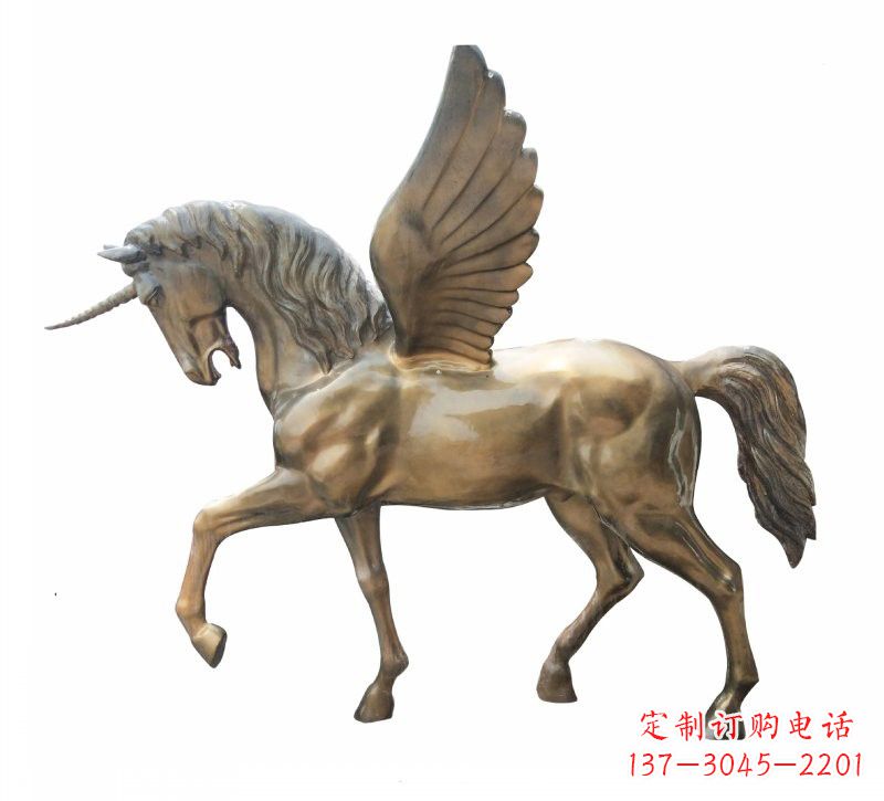 长沙独角兽雕塑玻璃钢的艺术之美