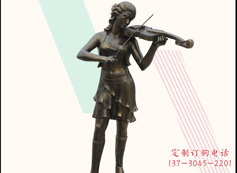 长沙玻璃钢雕刻的女孩