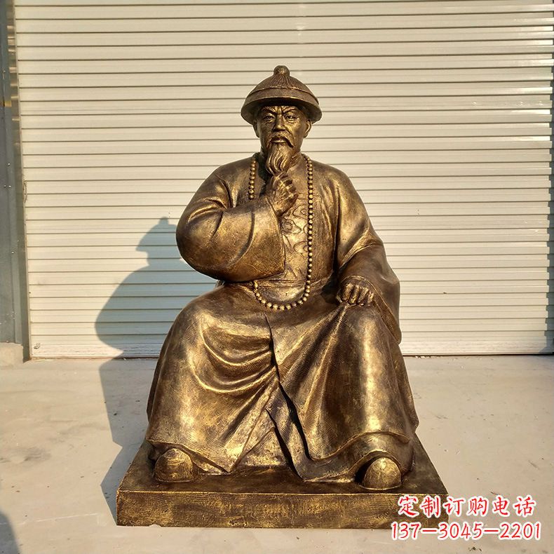 长沙林则徐——玻璃钢仿铜雕像