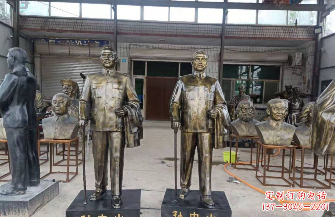 长沙玻璃钢仿铜的孙中山雕塑——缅怀伟人,传承精神