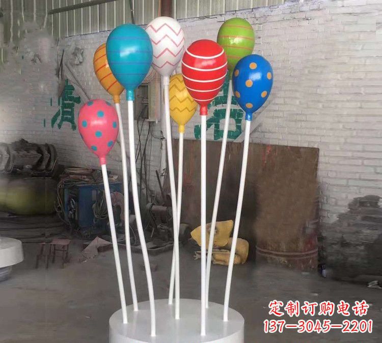 长沙玻璃钢仿真气球雕塑——精美绝伦