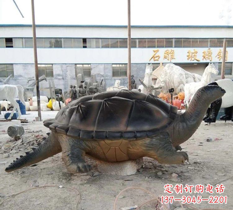长沙玻璃钢乌龟雕塑——精致美丽的艺术品