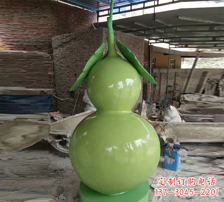 长沙玻璃钢葫芦雕塑——艺术中的精美之作