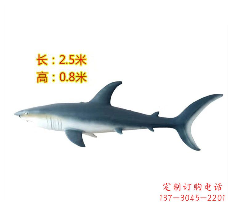 长沙玻璃钢鲨鱼雕塑令人惊叹的艺术精品