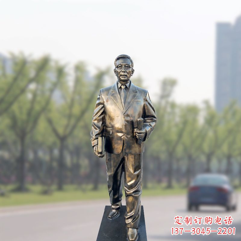 长沙华罗庚雕塑传承与现代化