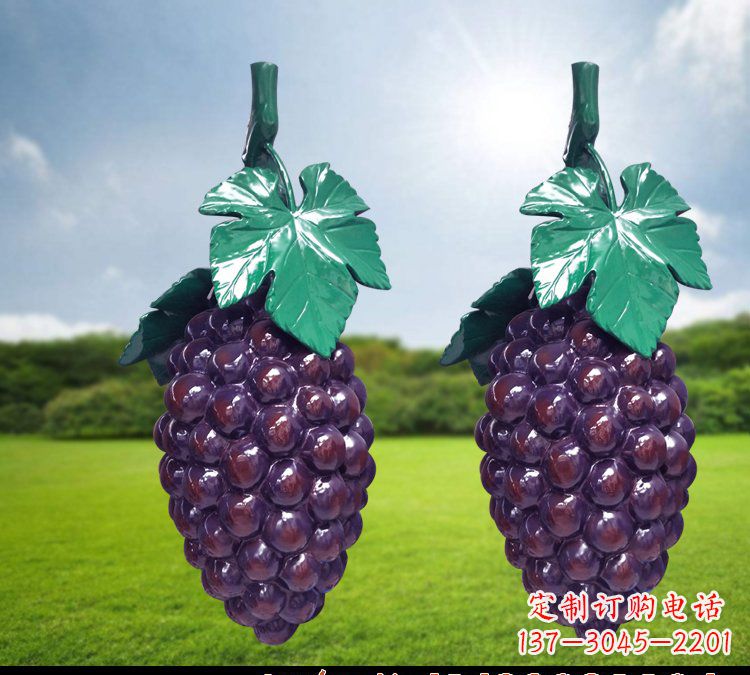 长沙玻璃钢水果雕塑创造出一个美丽的世界