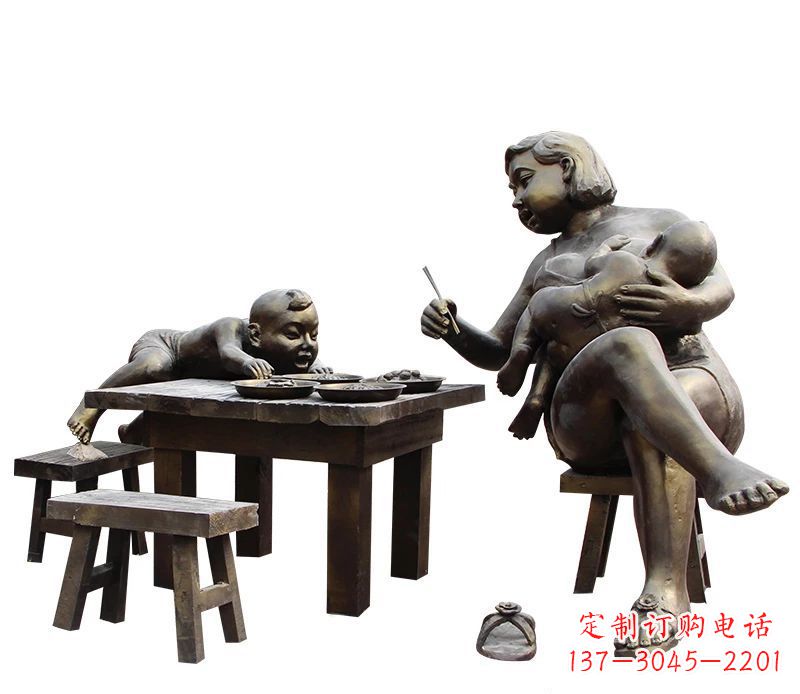长沙母爱雕塑儿童公园中的精美雕塑