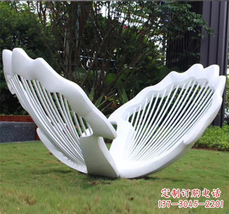 长沙不锈钢贝壳雕塑艺术精品