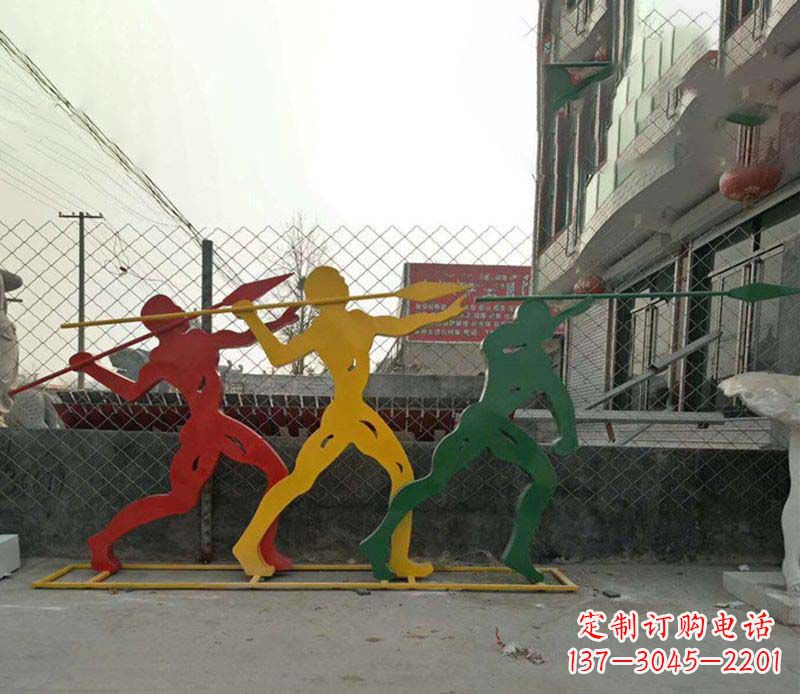 长沙不锈钢标枪雕塑一种新兴的艺术形式