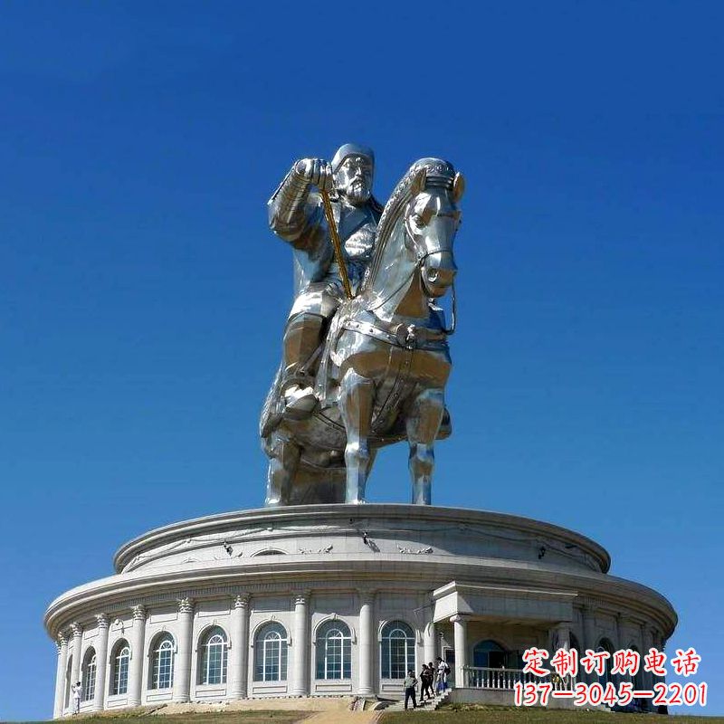 长沙不锈钢成吉思汗雕塑——一座引人入胜的大型雕塑