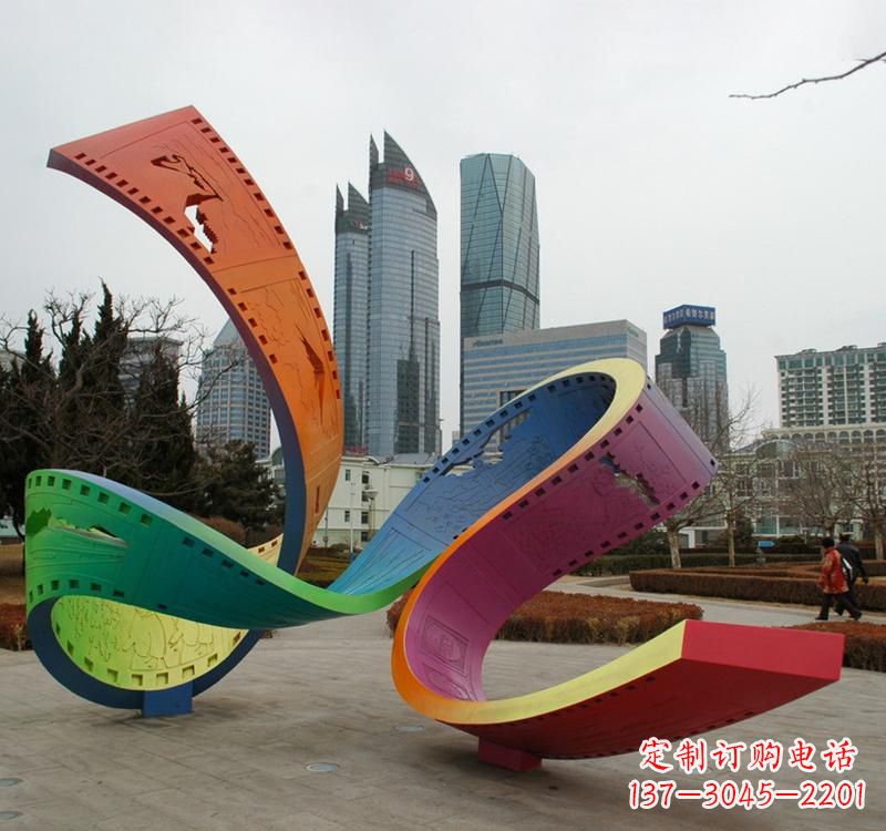 长沙精美的不锈钢城市景观雕塑