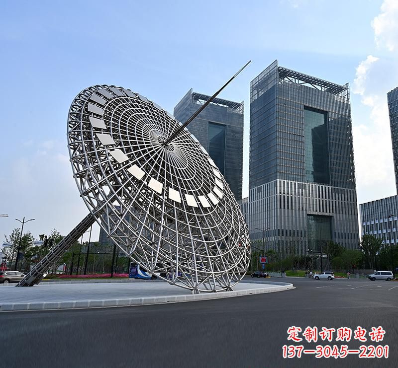 长沙不锈钢城市璀璨的摩天轮雕塑