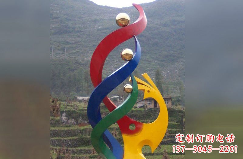 长沙不锈钢凤凰雕塑象征着精致的美