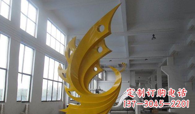 长沙不锈钢凤凰雕塑——给生活添彩