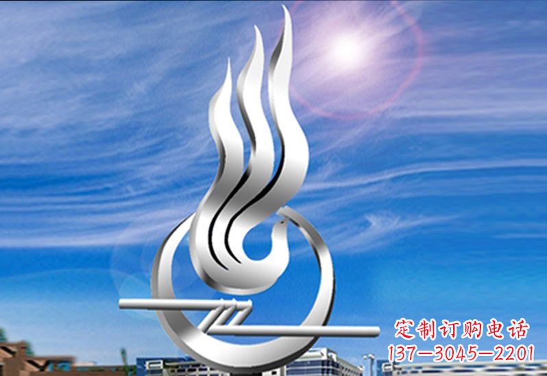 长沙精美不锈钢凤凰雕塑