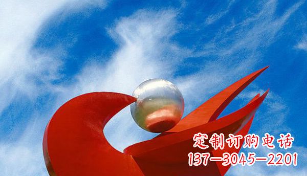 长沙不锈钢制作的鸽子雕塑