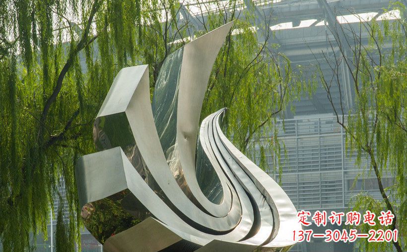 长沙不锈钢鸽子景观雕塑