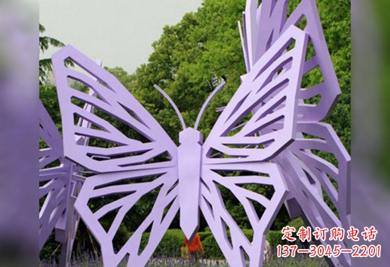 长沙不锈钢蝴蝶雕塑美丽永恒