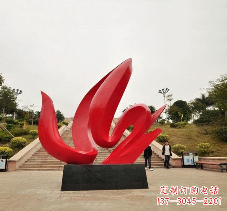 长沙不锈钢火苗雕塑艺术之灵感