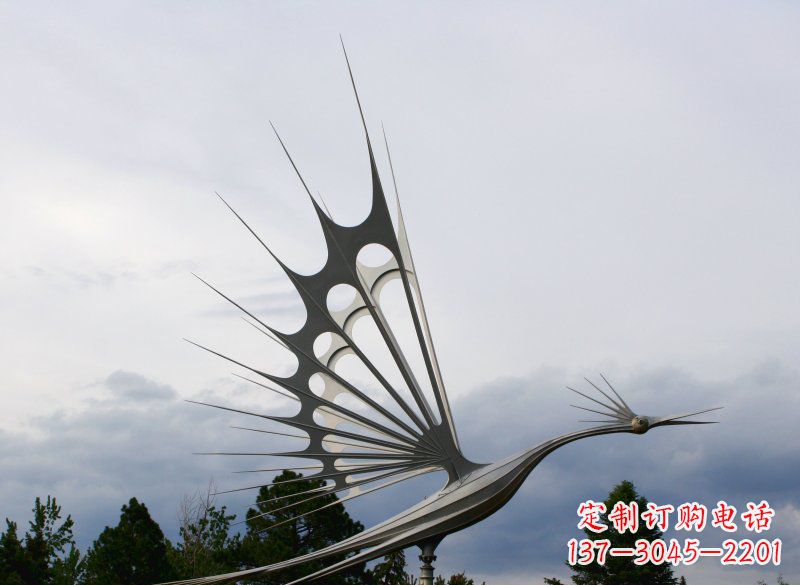 长沙不锈钢大型动物雕塑艺术与经典的完美结合