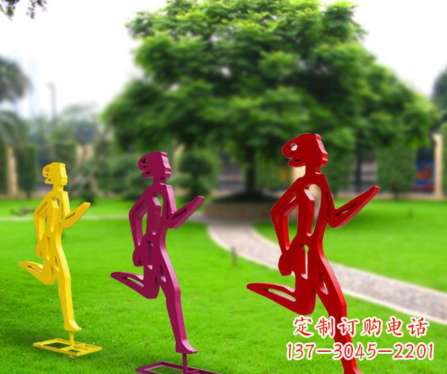 长沙精美的不锈钢女人雕塑