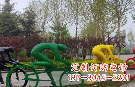 长沙不锈钢自行车雕塑——让您的自行车更加精美