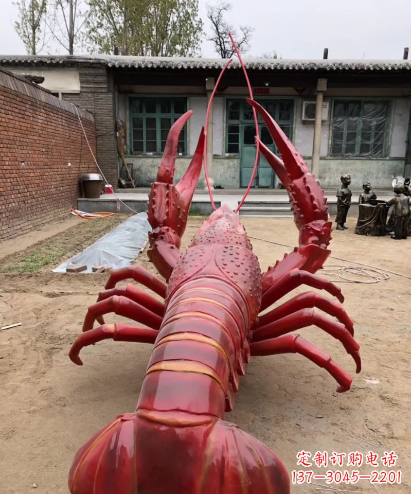长沙不锈钢大龙虾雕塑雕塑之美