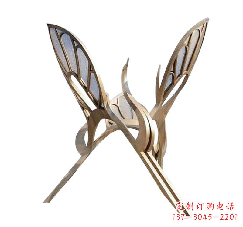 长沙精美的不锈钢仙鹤雕塑