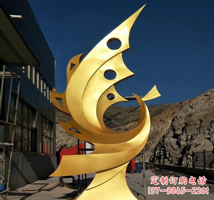 长沙不锈钢大型凤凰雕塑的精美绝伦