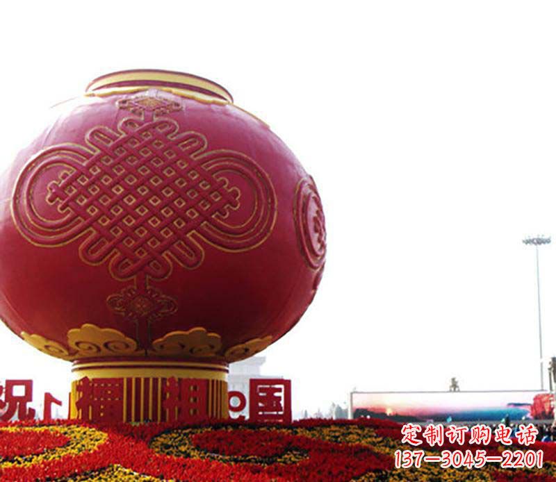 长沙不锈钢灯笼雕塑精致与美感的完美结合
