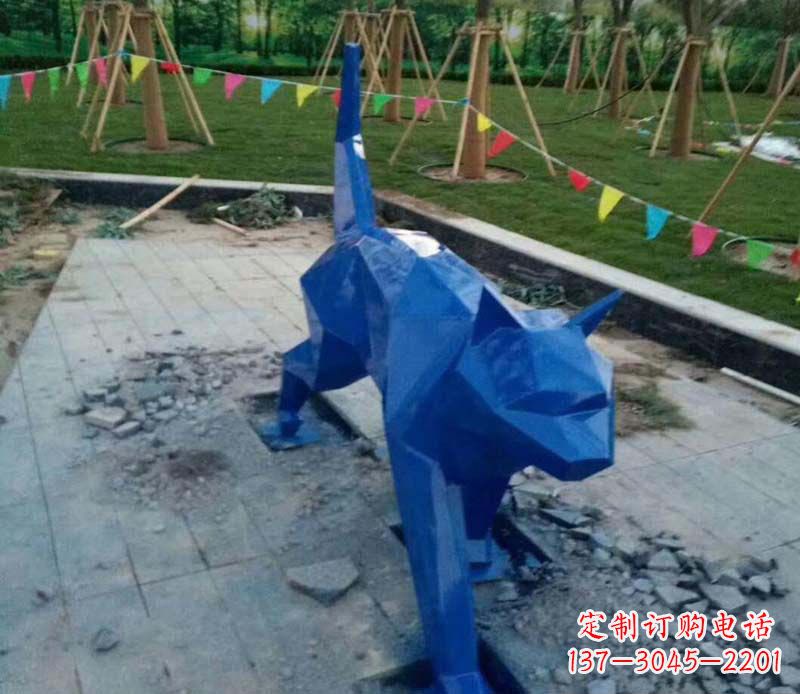 长沙不锈钢动物雕塑艺术性与现实性的完美结合