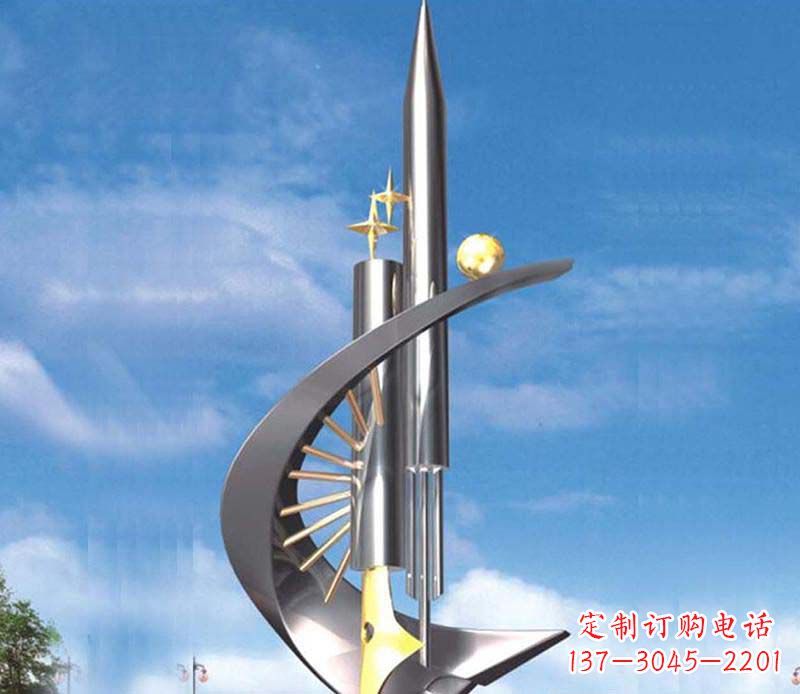 长沙不锈钢笔雕塑艺术与精美的完美结合