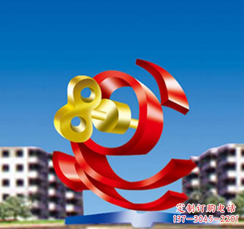 长沙不锈钢飘带雕塑给公园景观带来独特美感