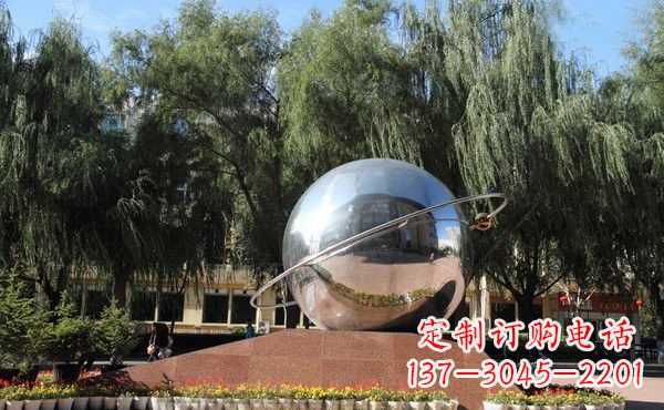 长沙不锈钢地球雕塑——缅怀美好家园