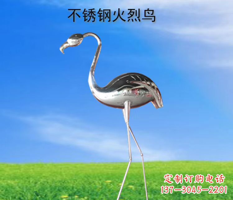 长沙不锈钢火烈鸟展现自然之美
