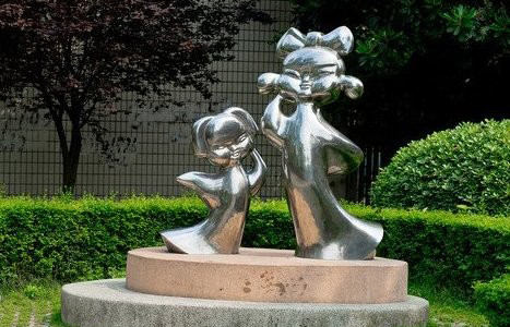 长沙不锈钢古代儿童雕塑让每个孩子都有一个家