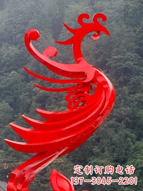 长沙不锈钢凤凰雕塑一次精美的艺术体验
