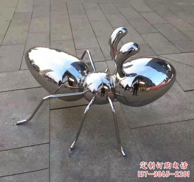 长沙不锈钢蚂蚁雕塑——缩小世界的小工匠