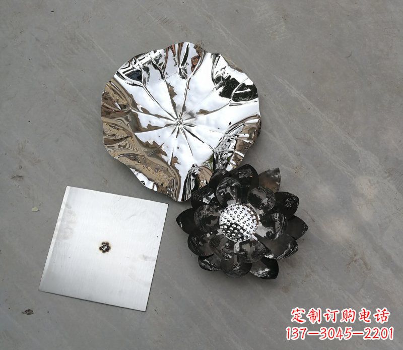 长沙不锈钢荷叶雕塑传承传统文化