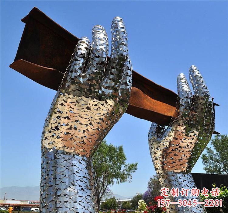 长沙不锈钢拱门雕塑精美绝伦